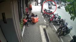 2 Motor Tabrakan di Kebonjati Bandung, Pengendara Mental ke Parkiran<