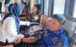Polairud Polda Sumsel Akan Kirim Ratusan Kantung Darah ke Cianjur<