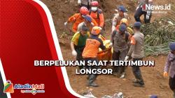 Tim SAR Temukan 5 Jenazah Ibu dan Anak yang Berpelukan ketika Tertimbun Longsor di Cugenang