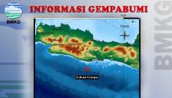 Gempa Bumi Magnitudo 4,6 Guncang Pangandaran, Terasa hingga Sukabumi<