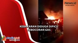 Diduga akibat Kebocoran Gas, Rumah di Bekasi Selatan Ludes Dilalap Api