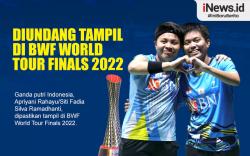 Infografis Apriyani/Fadia Diundang Tampil di BWF World Tour Finals 2022