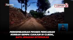 Perkembangan Proses Pencarian Korban Gempa Cianjur di Cijedil, Satu Jenazah Ditemukan 