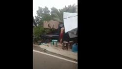 Hilang Kendali, Pikap Tabrak Rumah Warga di Mamuju, 1 Orang Terluka