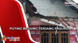 Diterjang Puting Beliung, Puluhan Rumah Warga Tertimpa Pohon di Pasuruan
