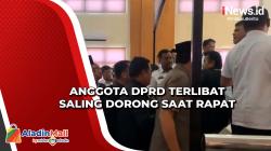 Aksi Saling Dorong Anggota DPRD Luwu akibat Kesalahpahaman saat Rapat Anggaran Pokok 2023