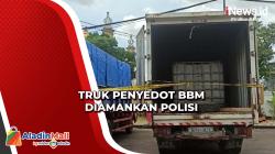 Simpan 8000 Liter BBM Solar Bersubsidi, Truk Modifikasi Diamankan Polisi di Sukabumi