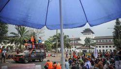 May Day, Buruh Bakal Unjuk Rasa di Depan Gedung Sate Bandung, Tolak Omnibus Law<