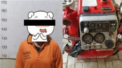 Nekat, Ibu Muda di Banjarmasin Curi Peralatan Pemadam Kebakaran untuk Bayar Arisan