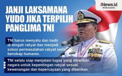 Infografis Janji Laksamana Yudo Margono jika Terpilih Panglima TNI
