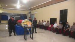 Jenazah Briptu Gilang Aji Tiba di Lampung, Disemayamkan di Mako Brimob