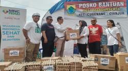 Berkomitmen Tebar Kebaikan, MNC Peduli Kembali Bantu Korban Gempa Cianjur