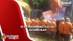 13 Penambang Ilegal Ditangkap, Polres Merangin Bakal Tindak Tegas Anggota yang Bermain PETI