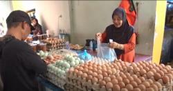 Jelang Nataru, Harga Telur Ayam di Parepare Tembus Rp50.000 Per Rak