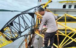 Crane Patah di Pelabuhan Kumai, 1 ABK Tewas Tertimpa