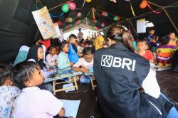 Srikandi BRI dan BUMN Bahu-membahu Percepat Pemulihan Korban Gempa Cianjur