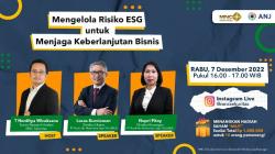 IG Live MNC Sekuritas x ANJ: Mengelola Risiko ESG untuk Menjaga Keberlanjutan Bisnis