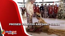 Kaesang Pangarep dan Erina Gudono Jalani Rangkaian Prosesi Panggih Usai Akad Nikah