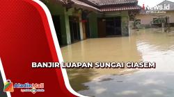 Sungai Ciasem Meluap, Ratusan Rumah Warga Subang Terendam Banjir