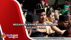 Begini Suasana Kirab Kereta Kencana, Awali Prosesi Pernikahan Kaesang - Erina di Solo