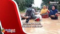 Hujan Deras, 4 Desa di Mandailing Natal Dilanda Banjir
