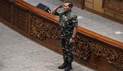 Foto-Foto Laksamana Yudo Margono Ditetapkan sebagai Panglima TNI