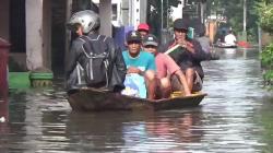 Banjir Kembali Terjang Dayeuh Kolot Bandung, Warga Ingin Pindah tapi Rumah Tak Laku Dijual<