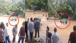 Video Viral Warga Gotong Keranda Jenazah Seberangi Sungai ke Permakaman di Labuhanbatu<