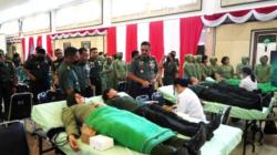 Sambut Hari Juang Kartika, Kodam XIII/Merdeka Gelar Donor Darah hingga Sunatan Massal
