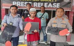Polisi Ringkus Pria Pembobol Puskesmas di Palembang