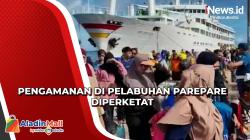 Jelang Libur Nataru, Lonjakan Penumpang di Pelabuhan Nusantara Parepare