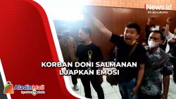 Sidang Vonis Doni Salmanan Ricuh, Puluhan Korban Luapkan Emosi