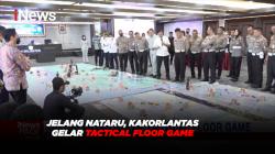 Jelang Nataru, Kakorlantas Gelar Tactical Floor Game