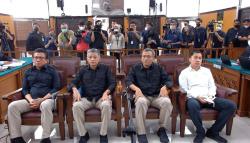 Ferdy Sambo, Hendra dan Agus Nurpatria Kompak Pakai Kemeja Hitam saat Bersaksi di Sidang Irfan Widyanto