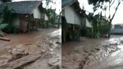 Banjir Lumpur Terjang 2 Kampung di Desa Sawahdadap Sumedang