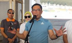 Dari Korsel, Ridwan Kamil Murka Tahu Ranca Upas Hancur Dilindas Motor Trail<