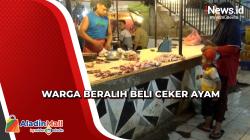 Warga Tigaraksa Beralih Beli Ceker akibat Harga Daging Ayam Melambung Jelang Nataru