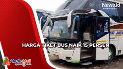 Harga Tiket Bus Tujuan Pulau Jawa dan Bali Naik 15 Persen Jelang Nataru