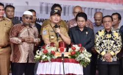 Gubernur Kalteng Lakukan Pemancangan Tiang Perdana Pembangunan RSUD Wilayah Barat