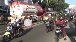 Kronologi Pengendara Motor Tewas Terlindas Truk Tangki BBM di Padalarang KBB