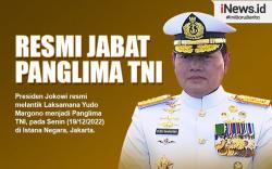Infografis Laksamana Yudo Margono Jabat Panglima TNI