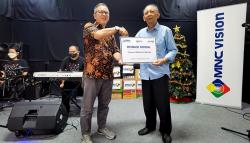 MNC Sky Vision Gandeng MNC Peduli Berikan Donasi ke Lembaga Penyandang Tunaganda