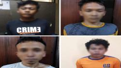 Operasi Pekat Lodaya, 4 Pelaku Curanmor dan Pengedar Obat Terlarang Ditangkap di Karawang