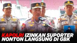 Kapolri Izinkan Suporter Nonton Langsung di Stadion GBK selama Piala AFF 2022