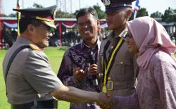 Polda Jateng Lantik 535 Bintara Baru, Ada Anak Petani, Nelayan hingga Buruh