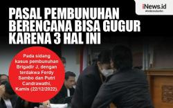 Infografis Ahli Pidana Klaim Pasal Pembunuhan Berencana Bisa Gugur karena 3 Hal 