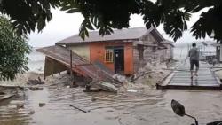 Rumah Rusak Diterjang Gelombang Besar dan Angin Kencang, Warga Lingga Mengungsi<