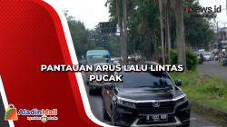 Puncak Dipadati Kendaraan pada Libur Nataru,  Polisi Siagakan Posko