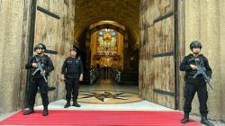 Brimob Polda Sulut Sterilisasi 5 Gereja Besar di Manado jelang Misa Malam Natal