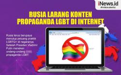 Infografis Rusia Larang Propaganda LGBT di Internet